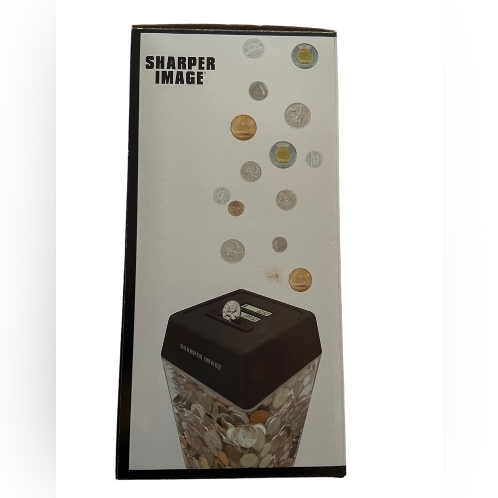 BNIB Sharper Image Coin Counter - Battery Operated. - Picture 4 of 5